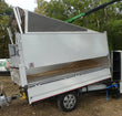 Tipper protective roof