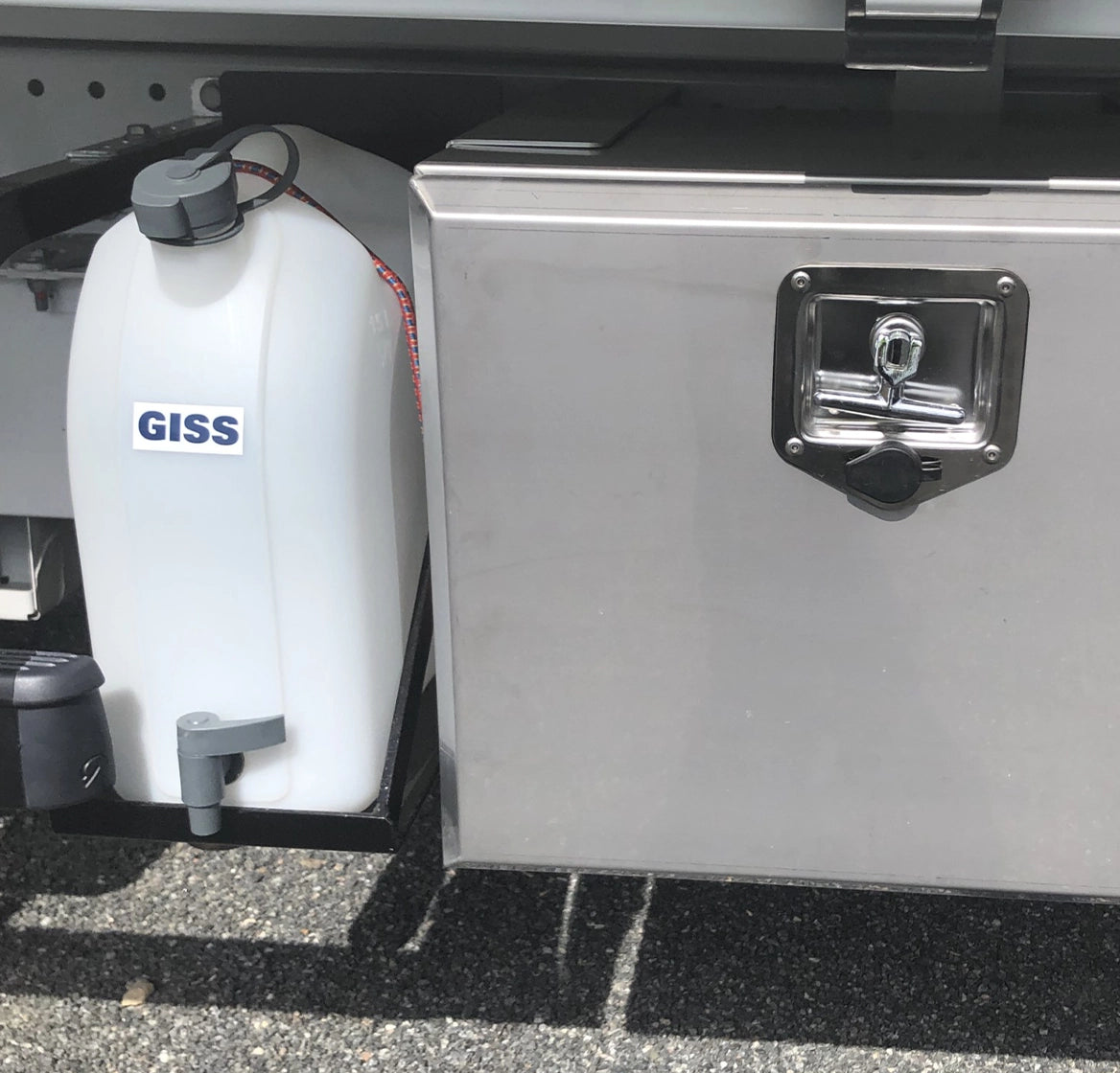 Kit de depósito de agua de 15 l con soporte de fijación