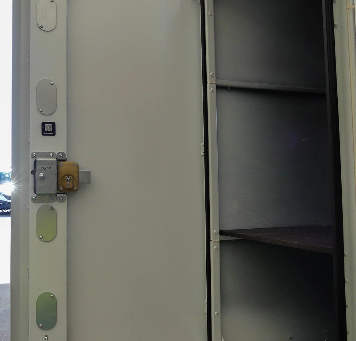 Puertas de caja antirrobo