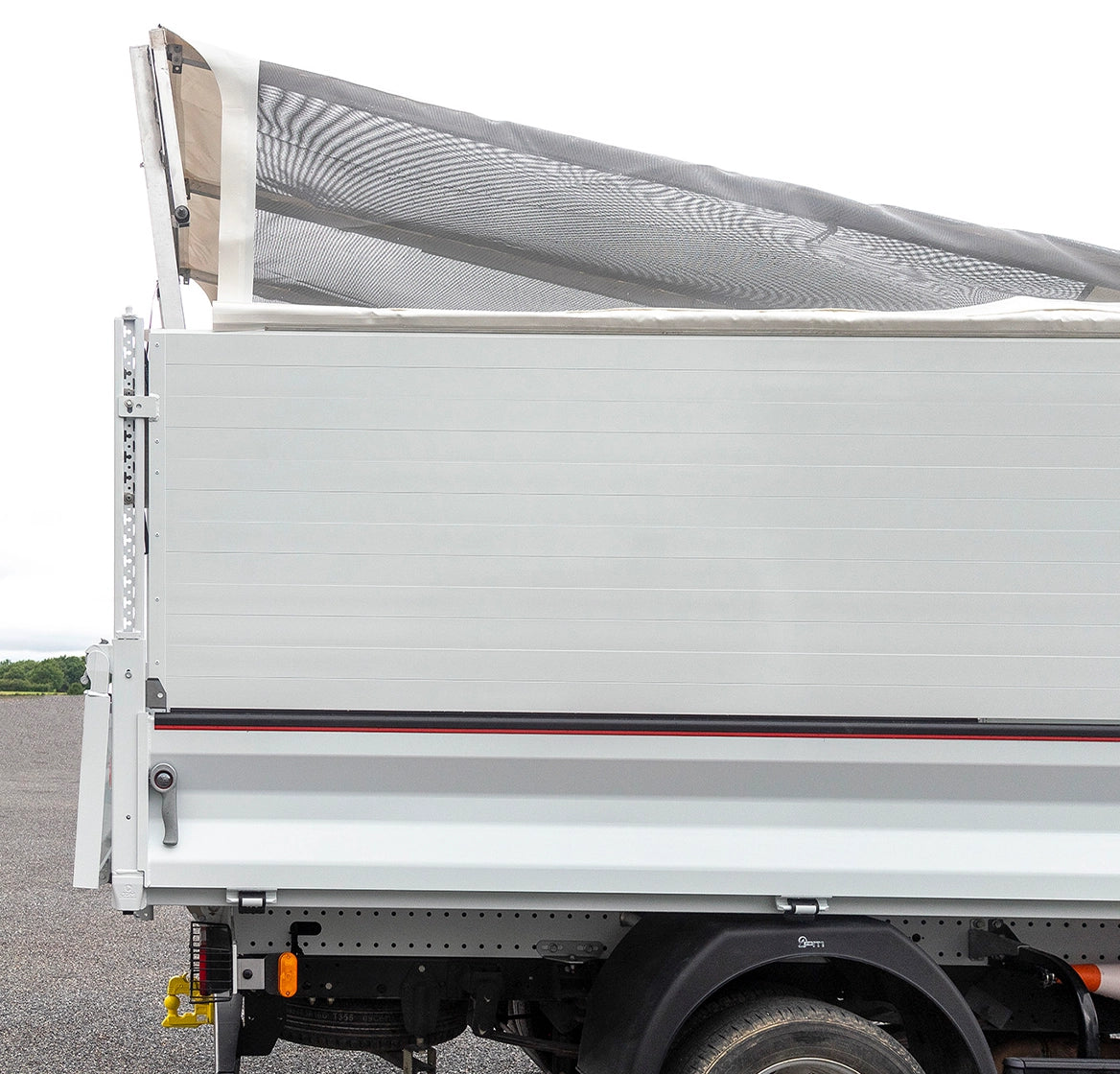 Techo de protección del volquete