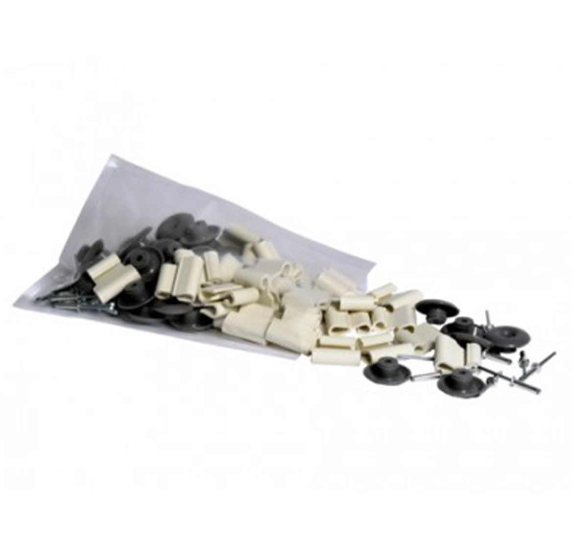 Red de volquete con ganchos