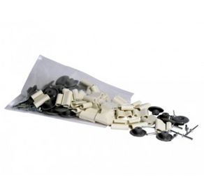 Red de volquete con ganchos