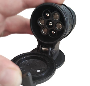 Adapter trekhaak van 13 en 7 polen