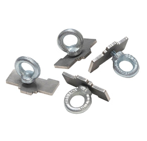 Anillas de sujeción en el protector de cabina de acero y aluminio