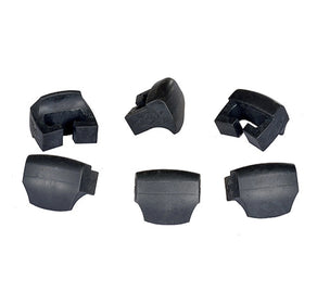 Set de 6 topes de goma para lateral