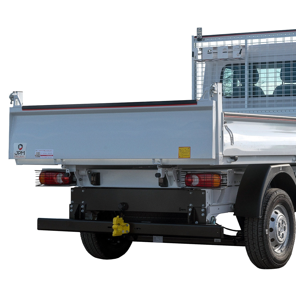 Puerta trasera automática de acero