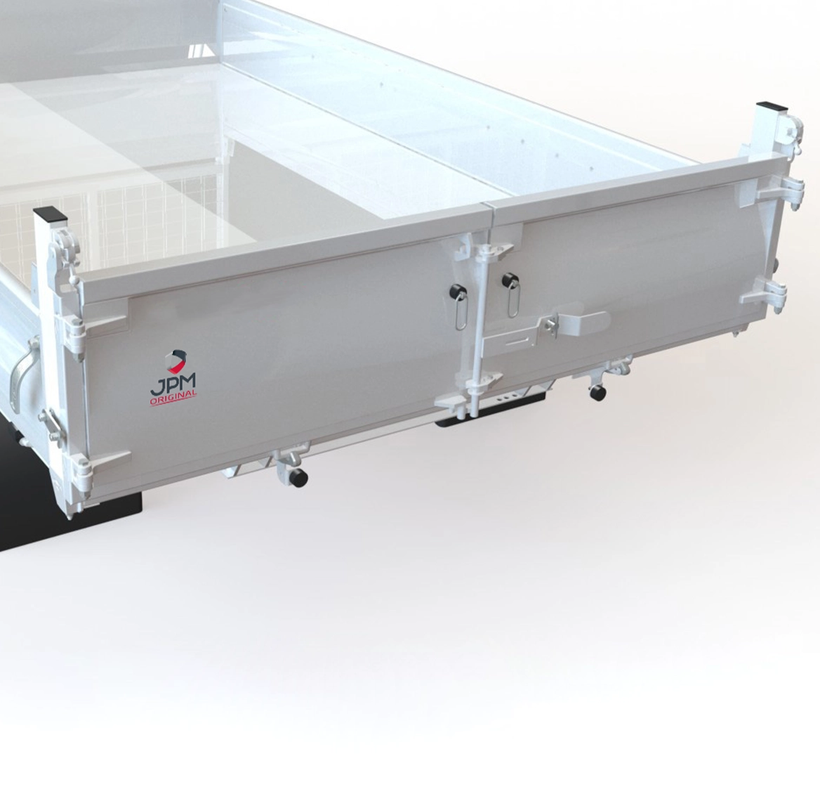 Puerta trasera universal de acero