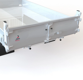 Puerta trasera universal de acero