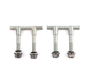 Lote de 2 anillas de sujeción para aristas