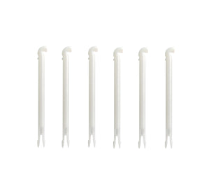 Lote de 6 ejes de bisagra para puerta