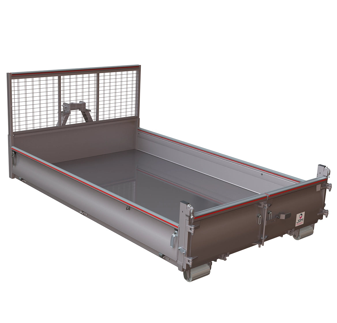 Cassone rimovibile alluminio