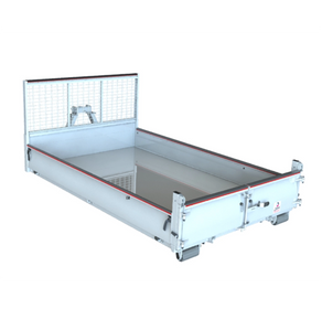 Caja móvil de aluminio mixto